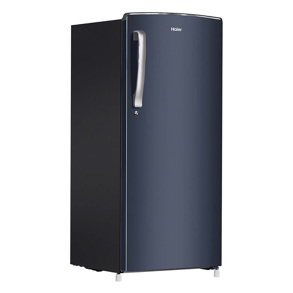 Haier 205L 2 Star Direct Cool Single Door Refrigerator with Toughened Glass Shelf HRD-2262BGK-N